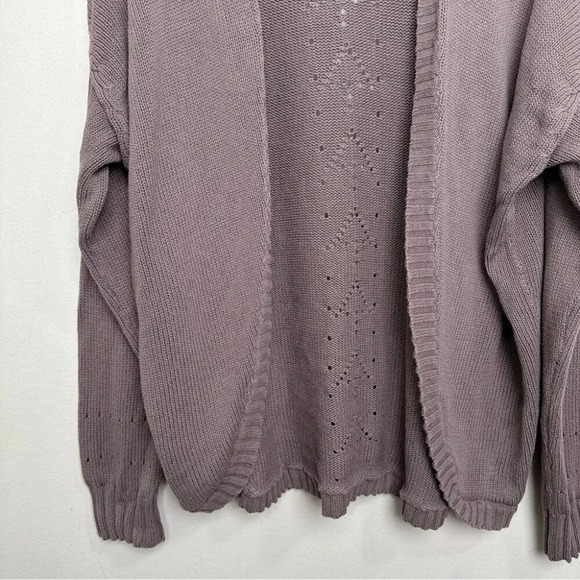 Tentree Womens Medium Anoba Open  Cotton Cardigan - Picture 10 of 15